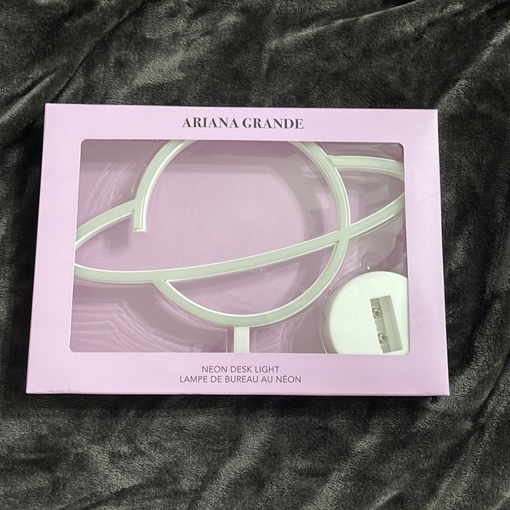 Ariana Grande neon desk light